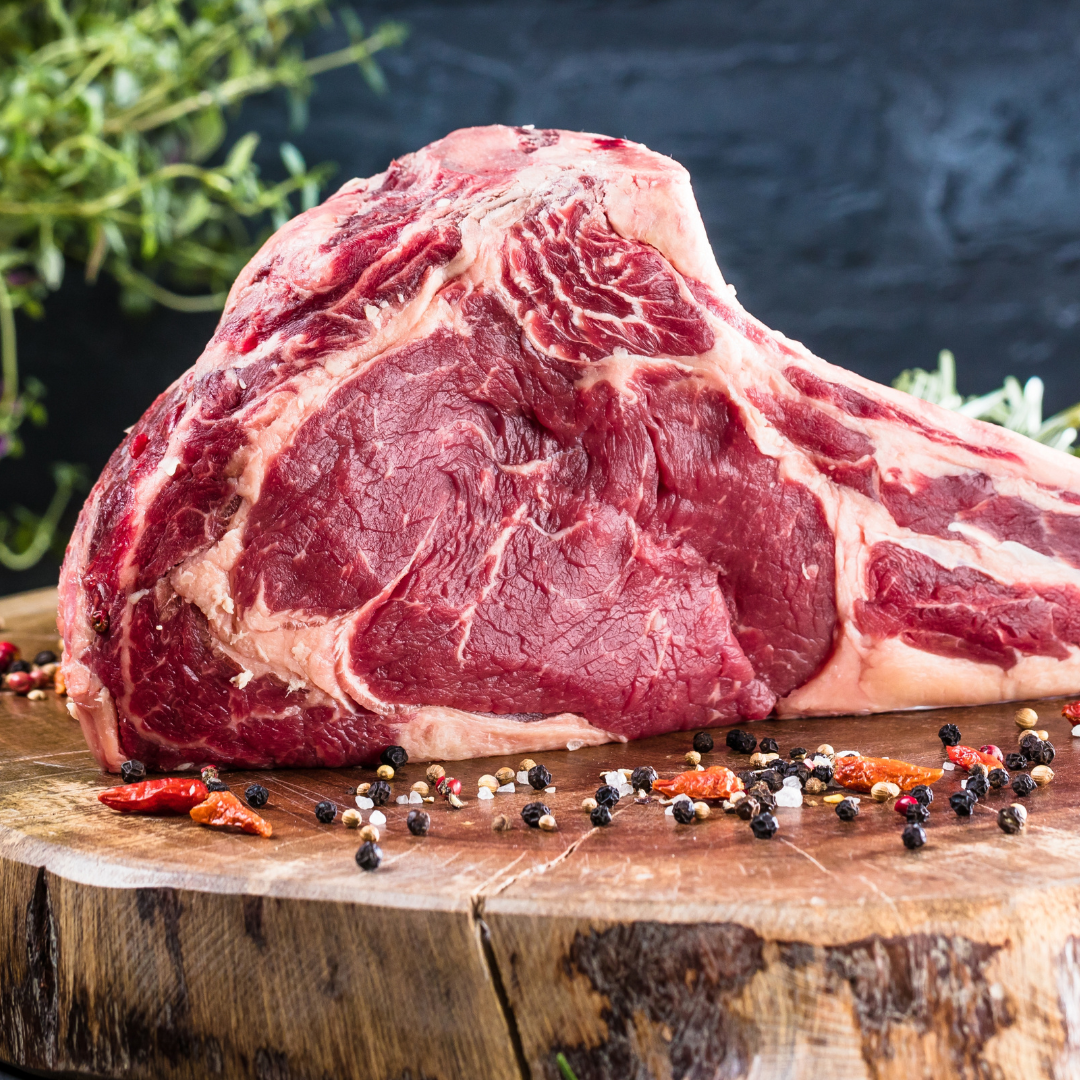 Tomahawk Steak – Tiefgekühlt für Frische und Geschmack